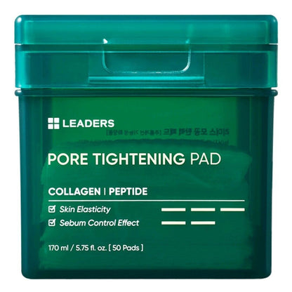 LEADERS Pore Tightening Pad 5.75 fl. oz.50 Pads/Pore Tightening/COLLAGEN/PEPTIDE