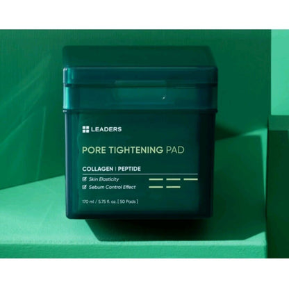 LEADERS Pore Tightening Pad 5.75 fl. oz.50 Pads/Pore Tightening/COLLAGEN/PEPTIDE