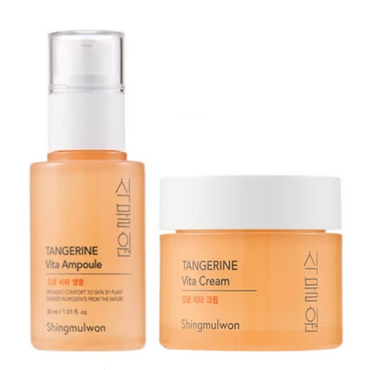 1+1 / Shingmulwon Tangerine Vita Ampoule 30 ml/ 1.01 fl. oz. + Cream 50ml by Nature Republic