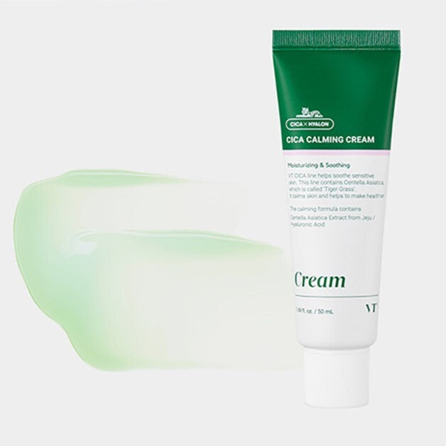 VT COSMETICS Cica Calming Cream 50ml+Toner+300ml/Centella Asiatica/Sensitive