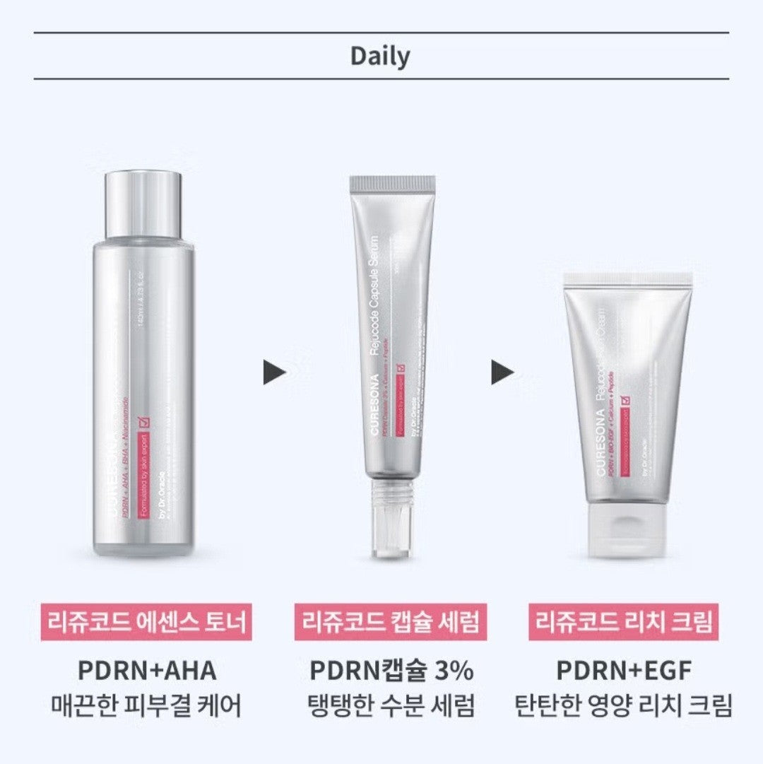 Dr.Oracle Curesona Rejucode Roller Ampoule 30ml / 1.01 fl.oz./HYDRATED AND DEWY