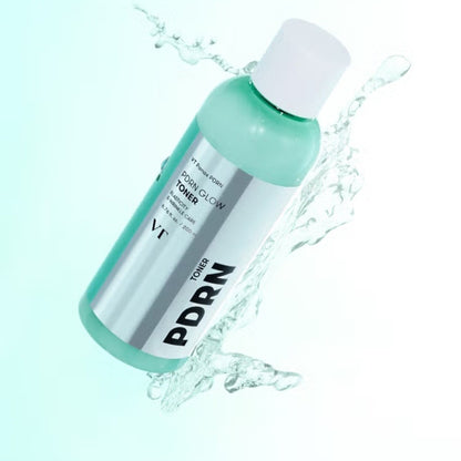 VT PDRN Glow Toner 200ml+Glow Essence 2ml x 6ea/Moisture/Elasticity/Daily Care