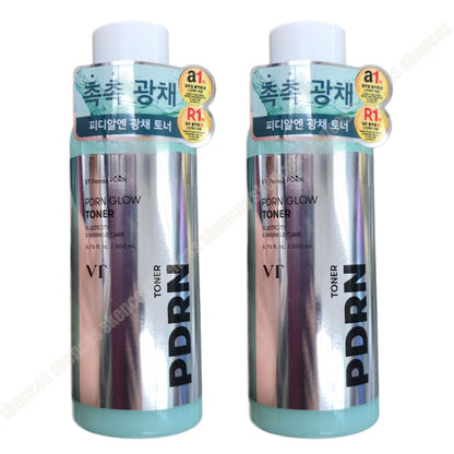 VT PDRN Glow Toner 200ml+Glow Essence 2ml x 6ea/Moisture/Elasticity/Daily Care