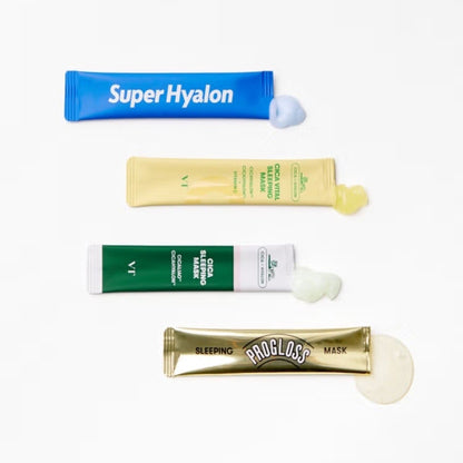 3 Pack/18 sticks / VT Progloss Sleeping Mask 4ml/ k-beauty/Glow Skin/Honey/Moist