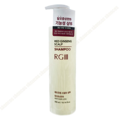RGIII Red Ginseng Scalp Scaler Shampoo 300ml/Hair Loss/Dead Cells/14 Free/Oil