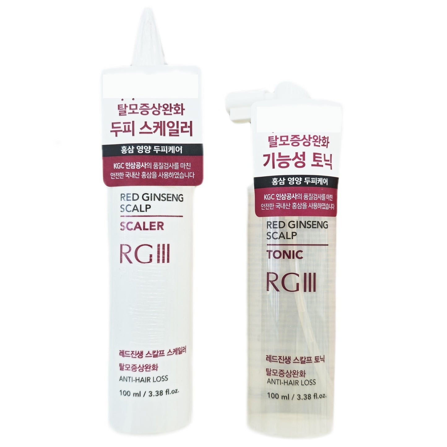 RGIII Red Ginseng Scalp Scaler Shampoo 300ml/Hair Loss/Dead Cells/14 Free/Oil
