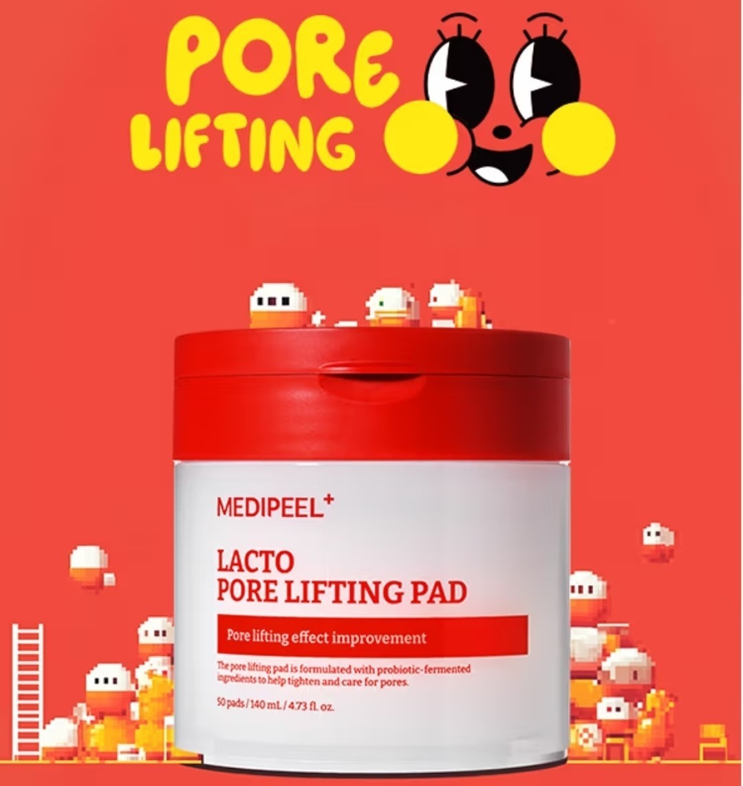 1+1/MEDIPEEL Lacto Pore Lifting Pad 2.0 /50 PADS (140mL/4.73 fl. oz.) Collagen