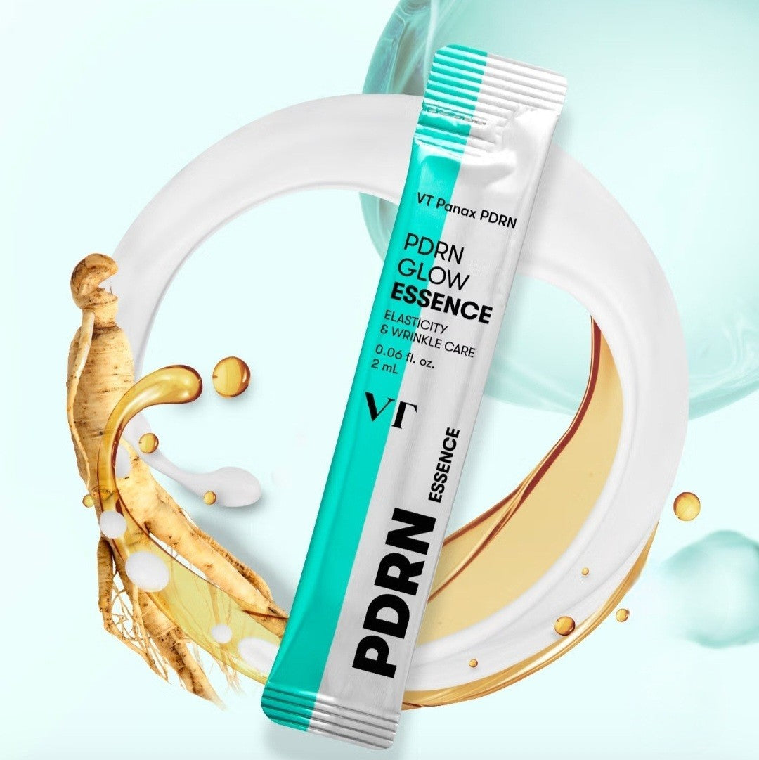 1+1/12EA/VT PDRN Glow Essence 2ml/Moisture/Elasticity/Daily/Collagen/hydration