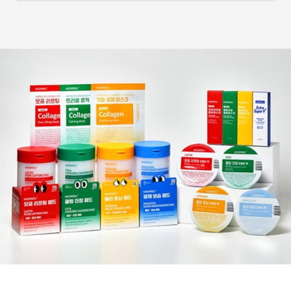 1+1/MEDIPEEL Vitamin Mela Toning Pad 2.0 /50 PADS 140 ml/Brightening/Glow Skin