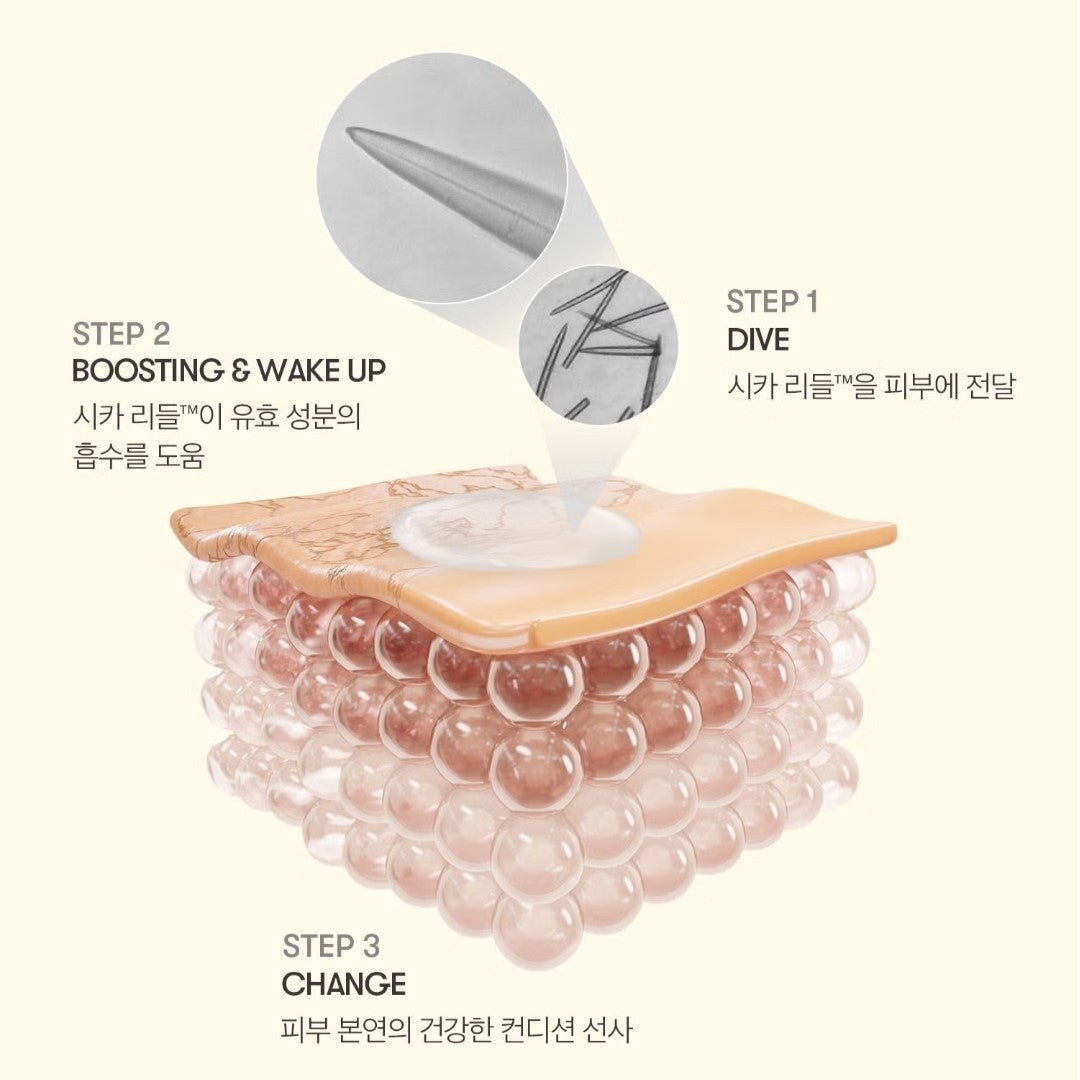 3 Pack/18ea/ VT Reedle shot Facial Glutathione Essence 2ml*6 /Brightening/Home