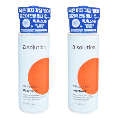 1+1/a.solution Heartleaf Trouble Toner 5.07 fl.oz./Sebum/Acne/Red Skin/Sensitive