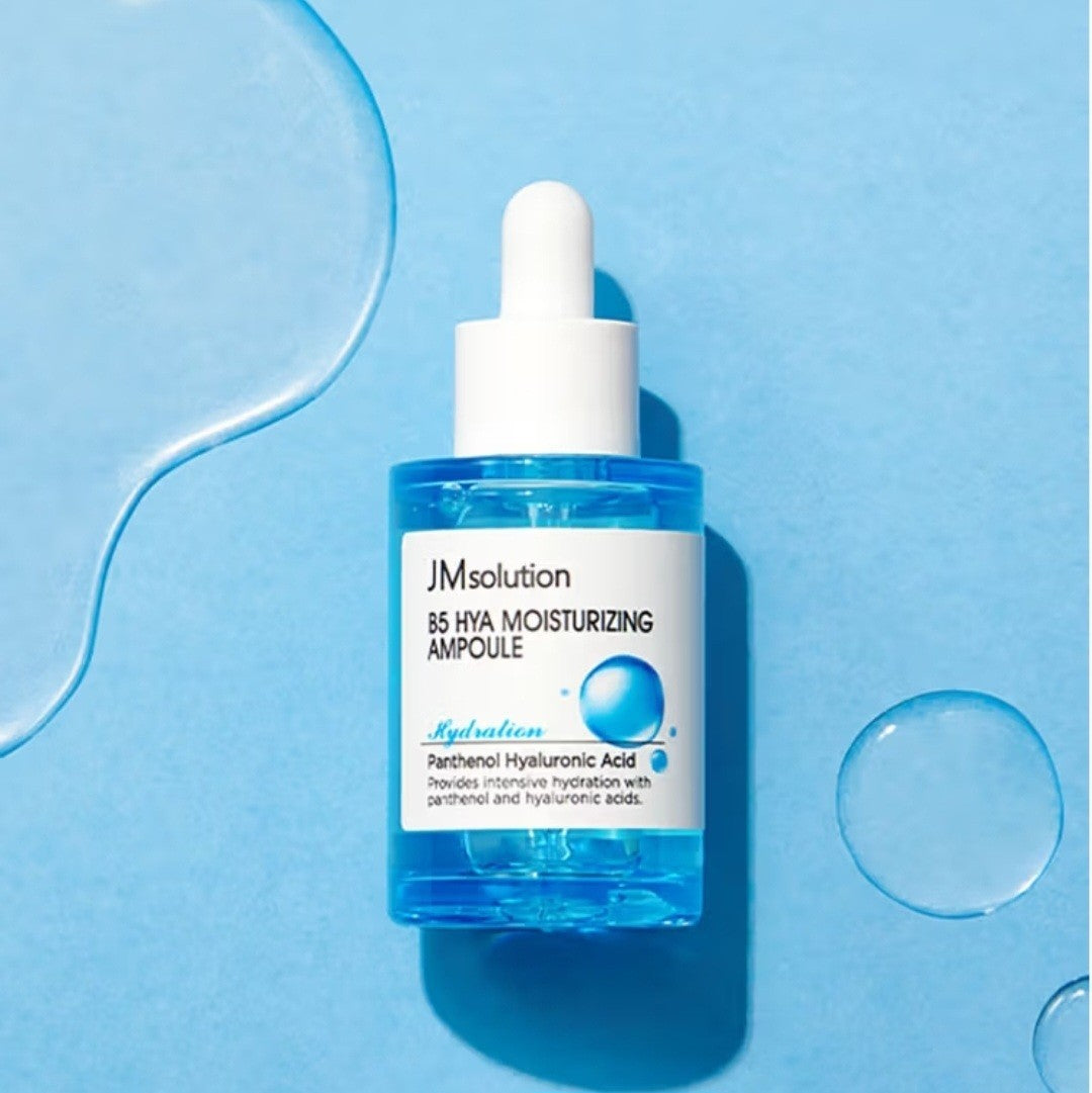 2EA/JM solution B5 HYA Moisturizing Ampoule 30ml./Hydration/Dry Skin/Calming