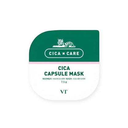9EA/VT Cica Capsule Mask 7.5g /Sebum/Pore/Clay/Keratin/Calming/Moisture/Korea