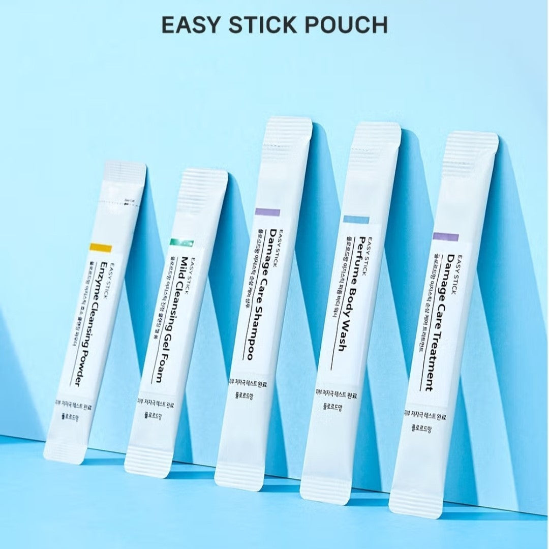 Flor de Man Easy Stick Perfume Body Wash 5EA+Shampoo 5EA/Travel/Floral/Moisture