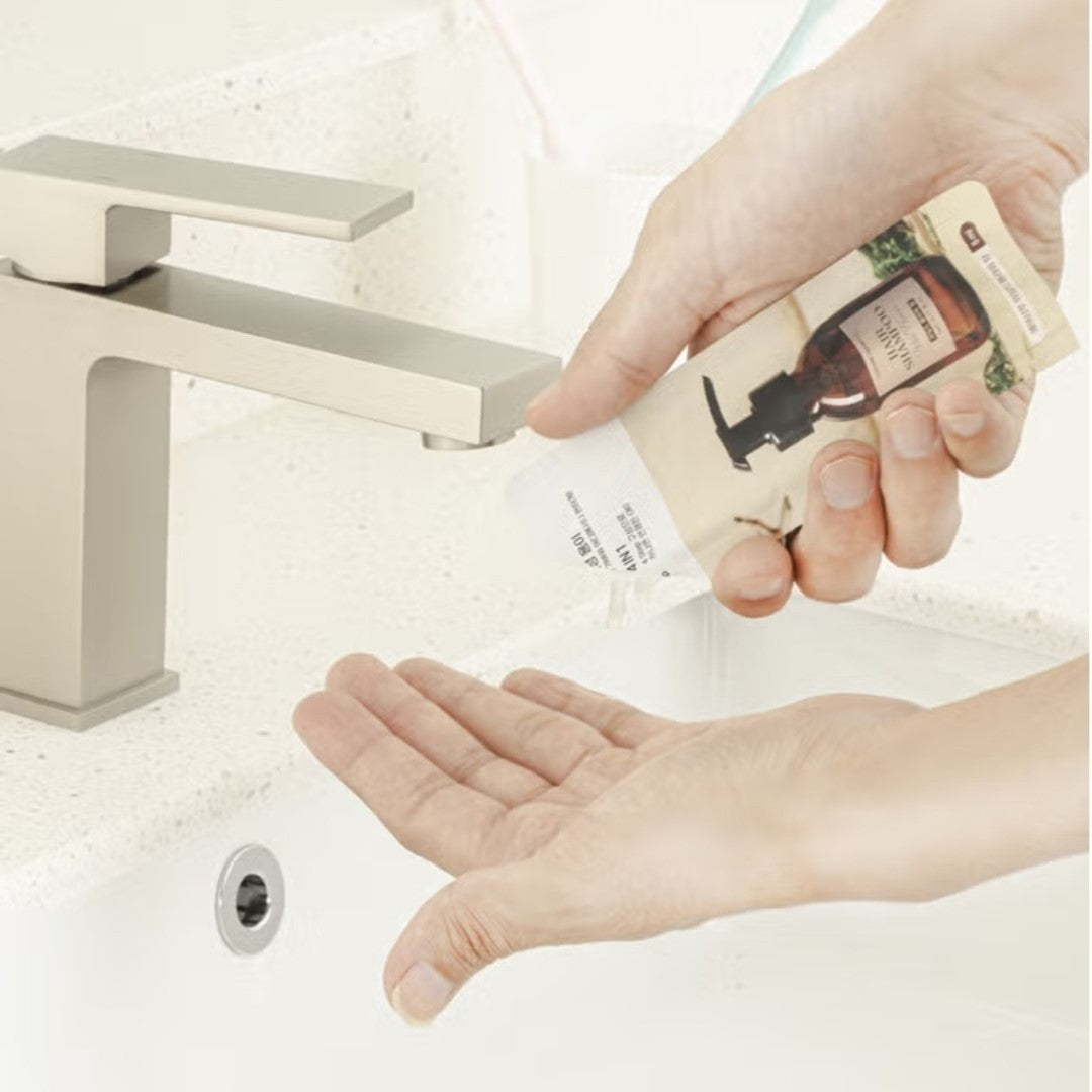 5 Pack/AS:US/4 Kits/ Travel Perfume Hair & Body/Shampoo/Wash/Camping/Exercise