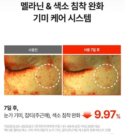 Medipeel Melanon X Freckle Eye Cream 20ml/Brightening/Wrinkle/Skin Tone/melanin