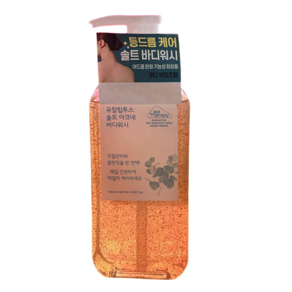 Sal Therapy Eucalyptus Salt Acne Body Wash Woody Breeze 400ml/dead skin cells