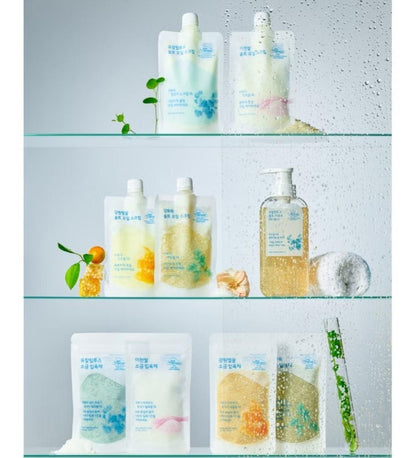 Sal Therapy Eucalyptus Salt Acne Body Wash Woody Breeze 400ml/dead skin cells