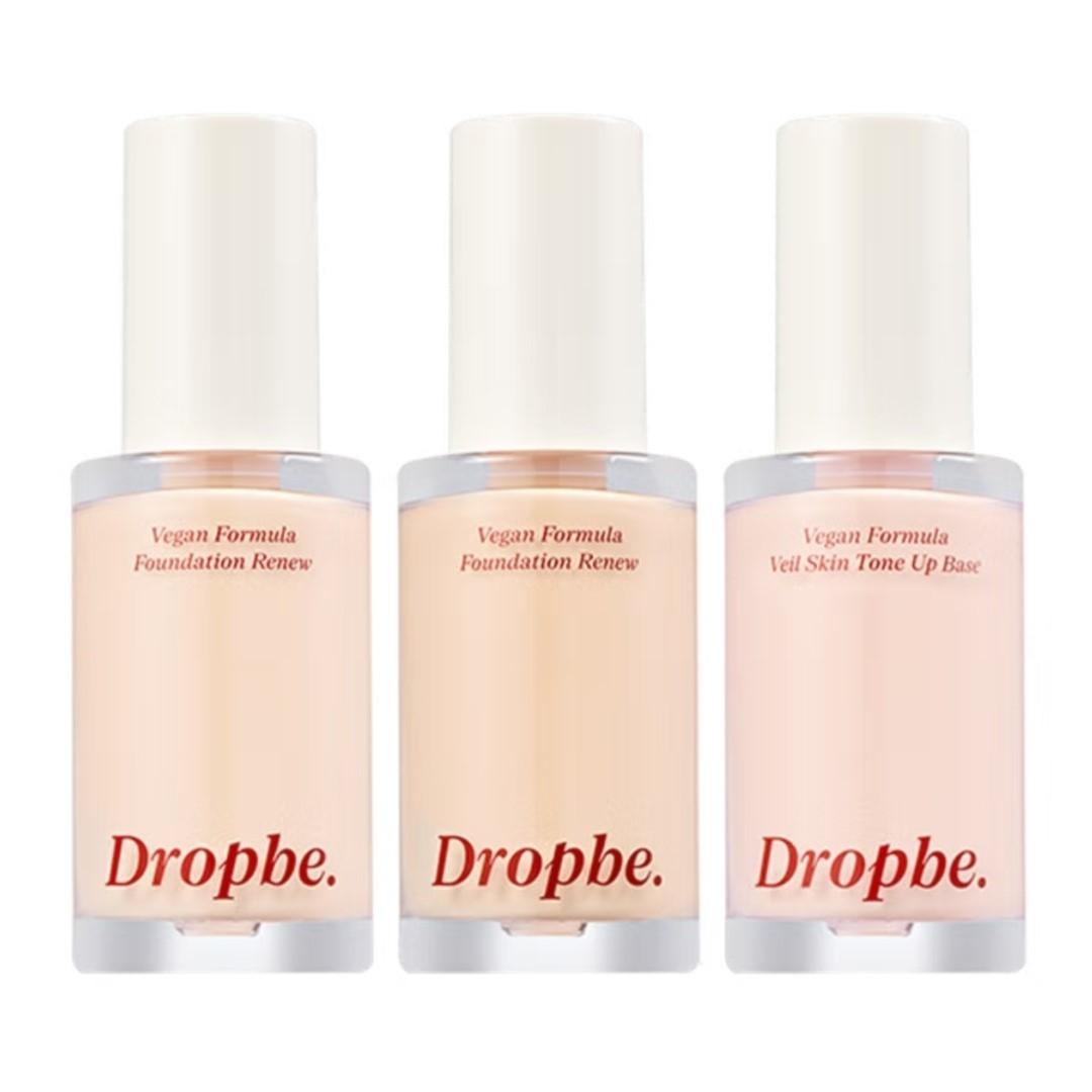 Dropbe Colors Veil Skin Tone-up Base 35g/ Vegan/Wrinkle/UV/Natural Pink