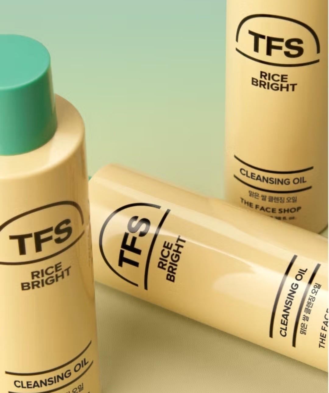 The Face Shop Deep Clean Foaming Cleanser 100ml + Bright Cleansing Oil 100ml