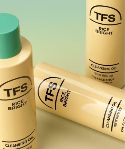 The Face Shop Deep Clean Foaming Cleanser 100ml + Bright Cleansing Oil 100ml