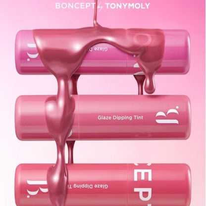 2EA /BONCEPT by TONYMOLY GLAZE DIPPING TINT / Mixed Color /Soft /Smooth/ Korea