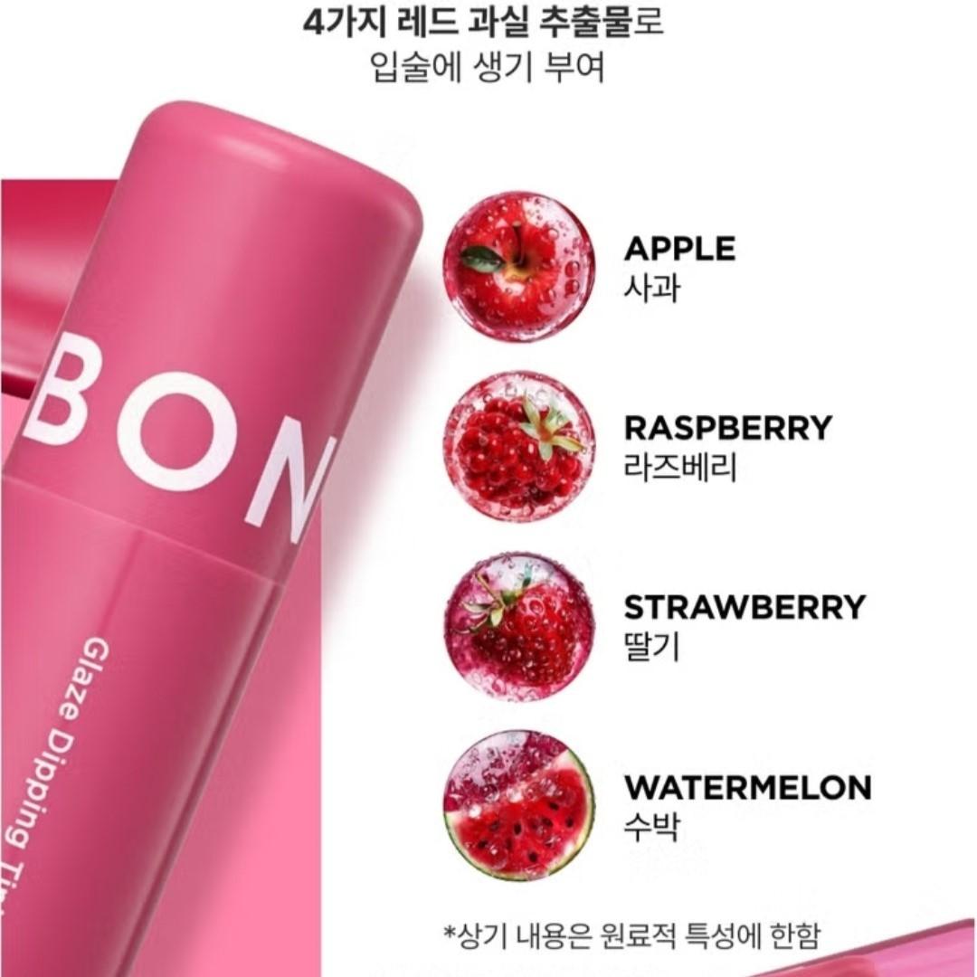 2EA /BONCEPT by TONYMOLY GLAZE DIPPING TINT / Mixed Color /Soft /Smooth/ Korea