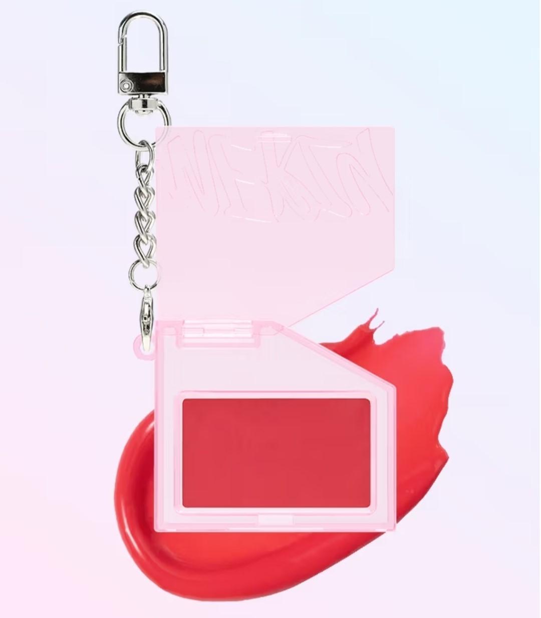 MERZY Let's Wearing Lip & Cheek Keyring  / 2 Color / Creamy/ GLOW / HIGH GLITTER