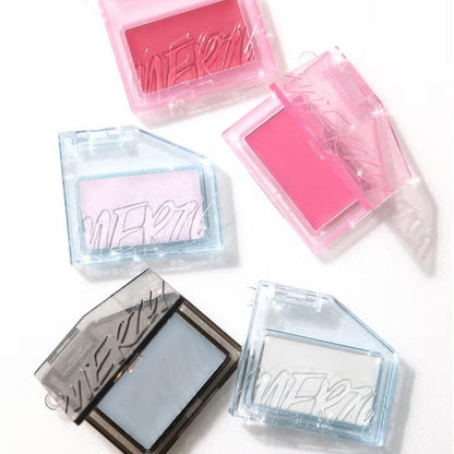 MERZY Let's Wearing Lip & Cheek Keyring  / 2 Color / Creamy/ GLOW / HIGH GLITTER
