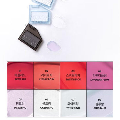 MERZY Let's Wearing Lip & Cheek Keyring  / 2 Color / Creamy/ GLOW / HIGH GLITTER