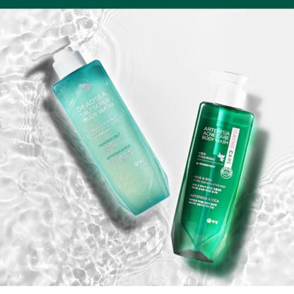 Showermate DeadSea Salt Scrub Body Wash 400ml/AHA BHA/Dead Skin/exfoliation