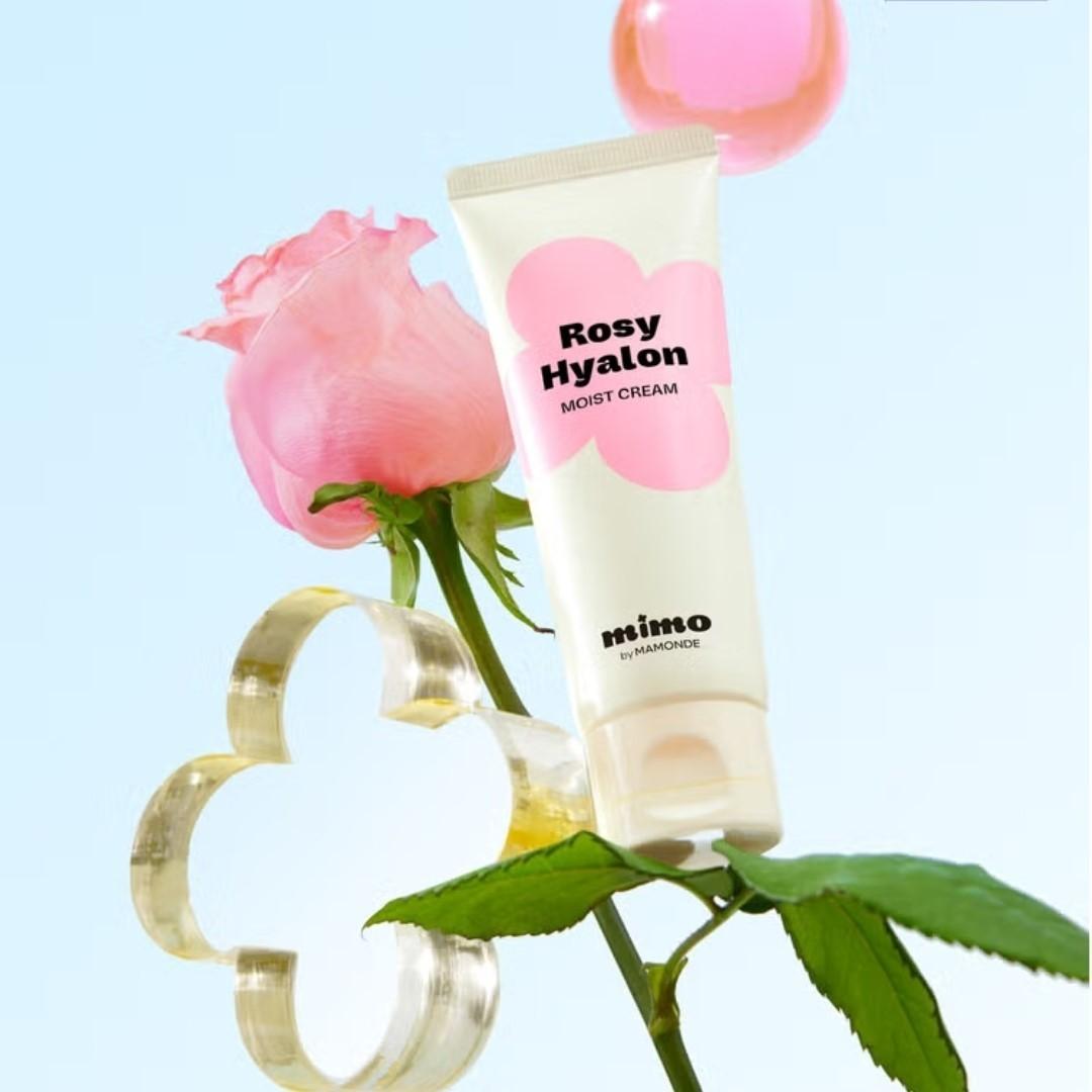 Mimo by Mamonde Rosy-Hyalon Moisture Cream 2oz/Amore pacific/Vegan/Moisture Glow