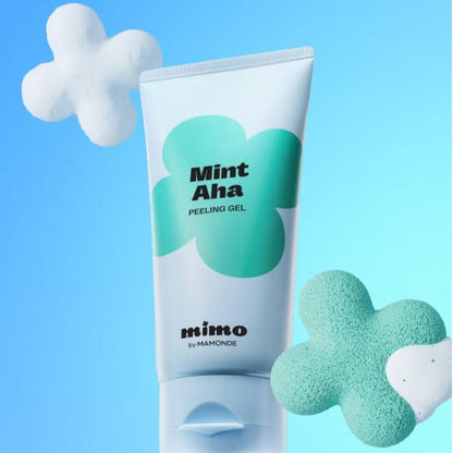 MIMO by MAMONDE Mint-AHA Peeling Gel 100ml+Cleansing Oil-in-Water 100ml/Sebum