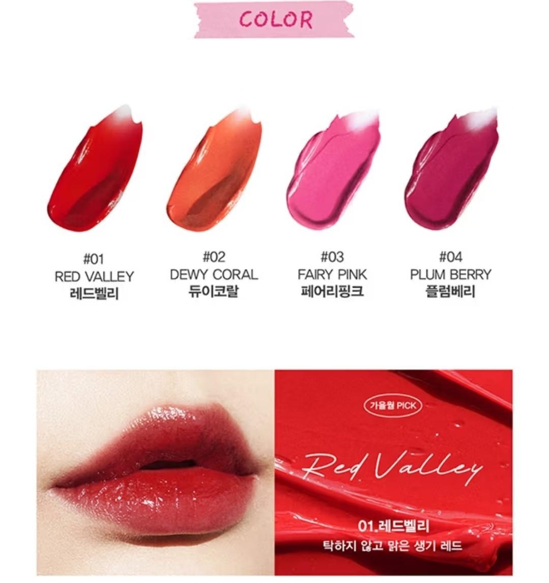 SON & PARK Arti Water Glow Tint 2Color Mixing/Vegan/Lip/Layering/Shimmering