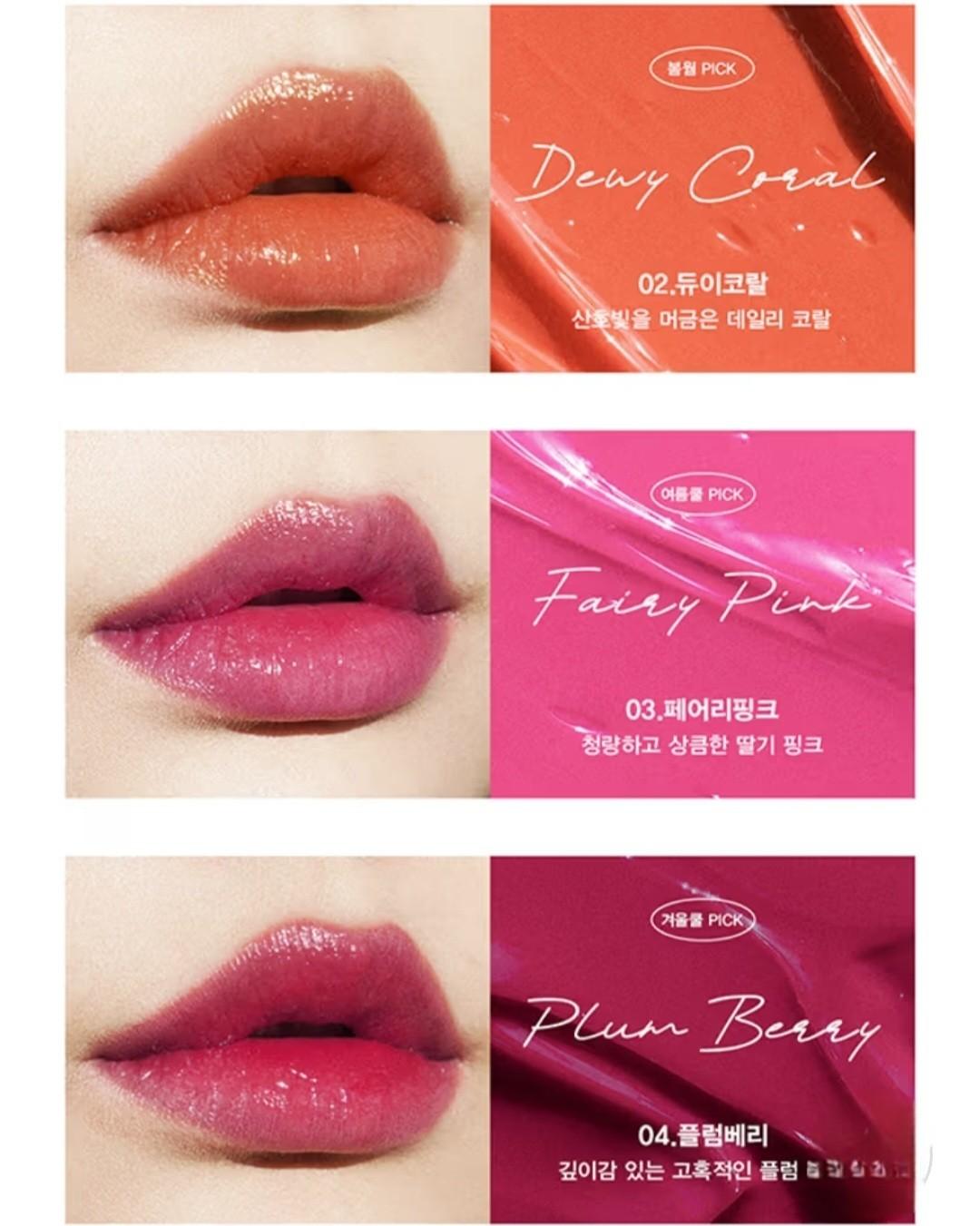 SON & PARK Arti Water Glow Tint 2Color Mixing/Vegan/Lip/Layering/Shimmering