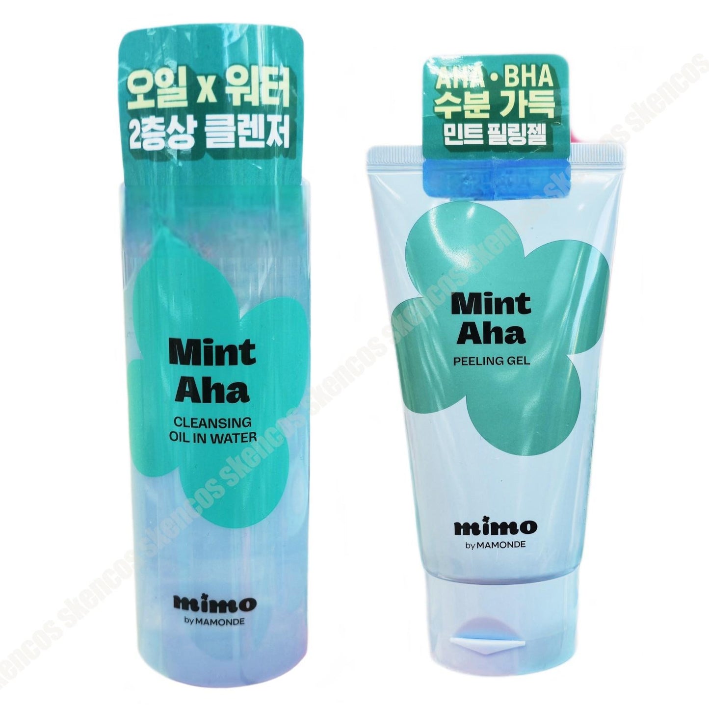 MIMO by MAMONDE Mint-AHA Peeling Gel 100ml+Wash Off Pack 10ea/1 pack/Sebum-Waste