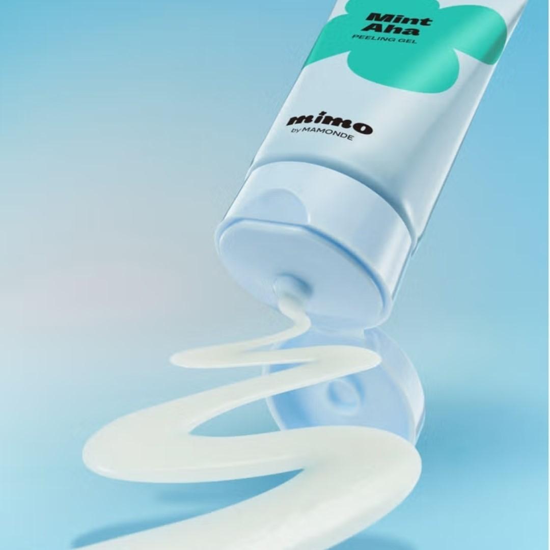 MIMO by MAMONDE Mint-AHA Cleansing Oil in Water 100ml + Wash Off Pack 10ea/Sebum