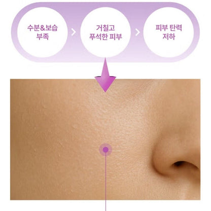 It's Skin Seven Peptide Collagen Ampoule 50ml/Pore + Wash Off Pack 10ea/Sebum