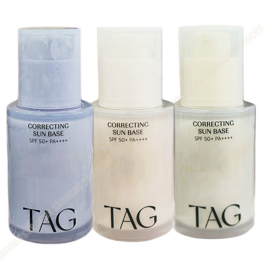 TAG Correcting Base 32ml SPF50+, PA++++/Tone - Ivory, Pink, Blue/Watery/Korea