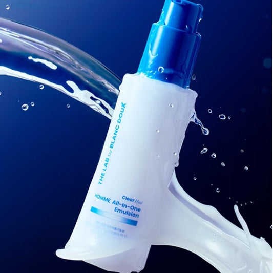 The LAB by Blanc Doux Clear Hyal Homme Toner + All-in-One Emulsion + Cleansing Foam -For Men