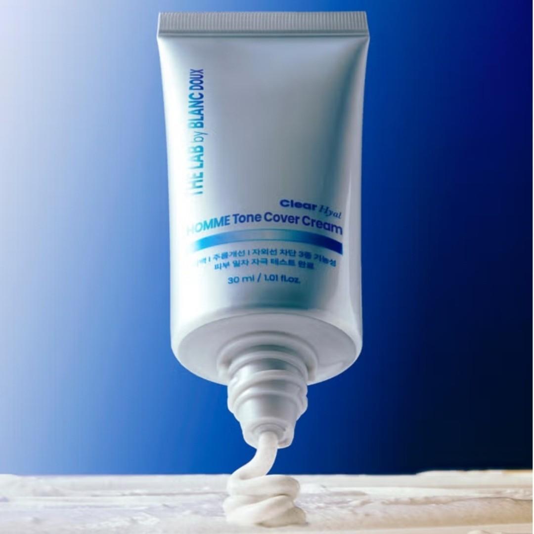 The LAB by Blanc Doux Clear Hyal Homme Toner+All-in-One Emulsion+Tone Up Cream