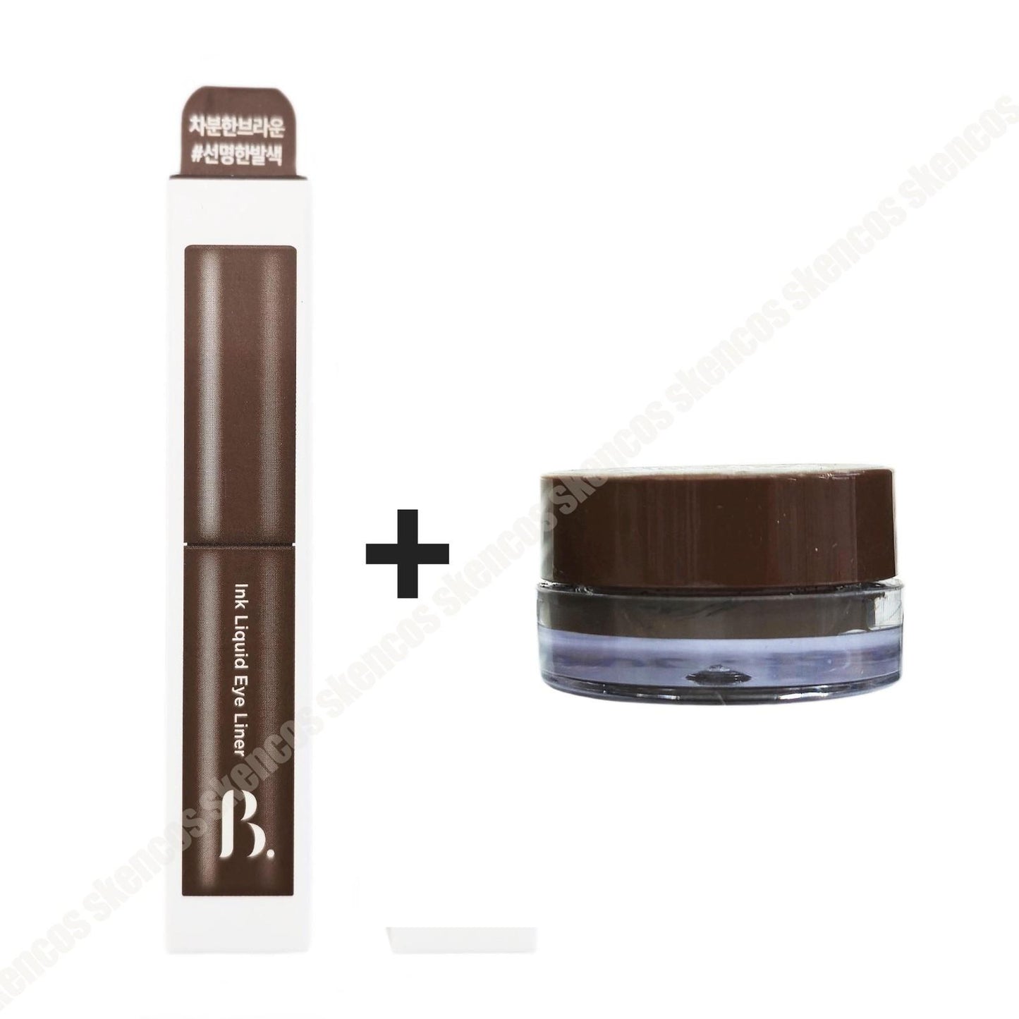 Boncept Ink Liquid Eyeliner Jet Black+Gel Eyeliner Gel Black/Waterproof-Mild