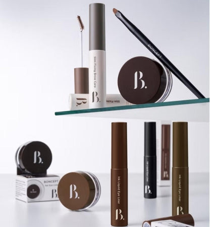 Boncept Ink Liquid Eyeliner Jet Black+Gel Eyeliner Gel Black/Waterproof-Mild