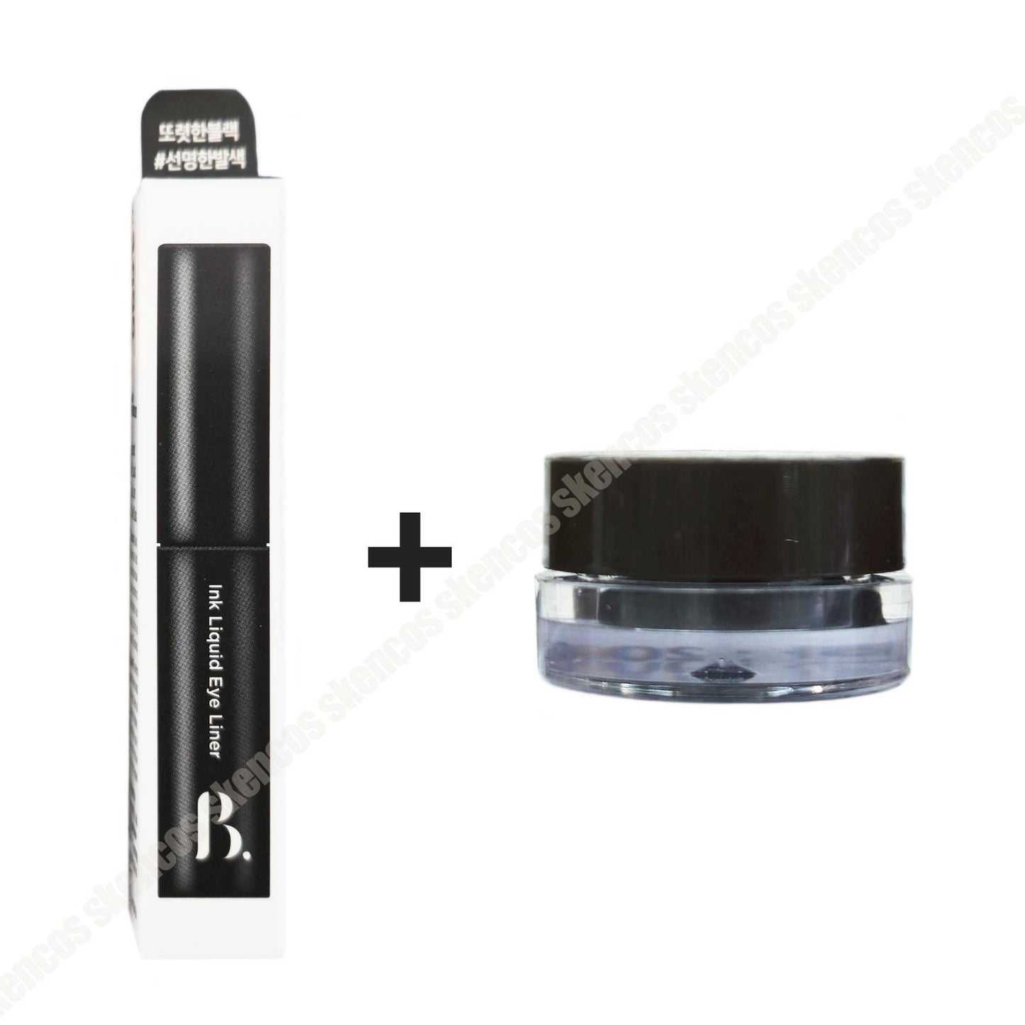 Boncept Ink Liquid Eyeliner GOLDEN KHAKI+Gel Eyeliner PEARL BROWN-Waterproof