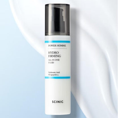 SCINIC Power Homme Hydro Firming All In One Fluid 5 oz+Watery Sun Cream 1.69 oz