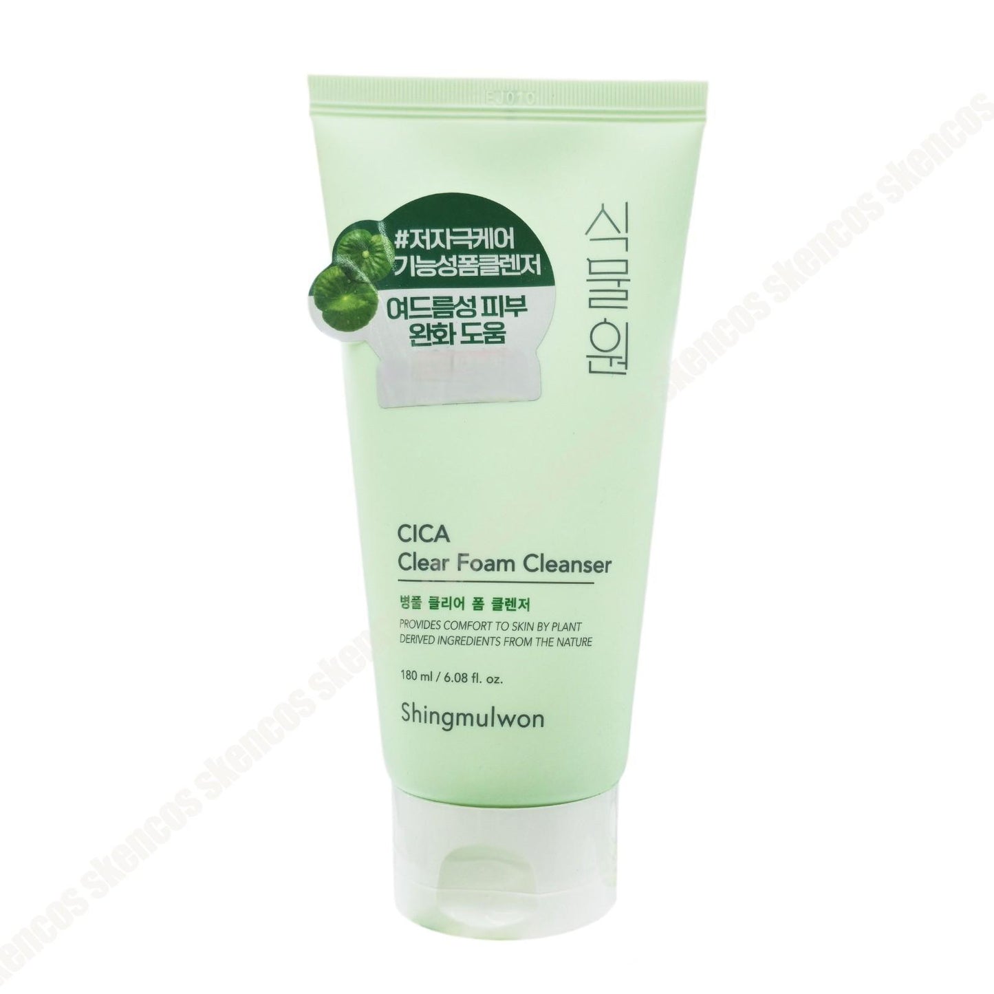 Shingmulwon Cica Clear Foam Cleanser 180ml/6.08 fl.oz.-Acne-Prone-Sensitive Skin