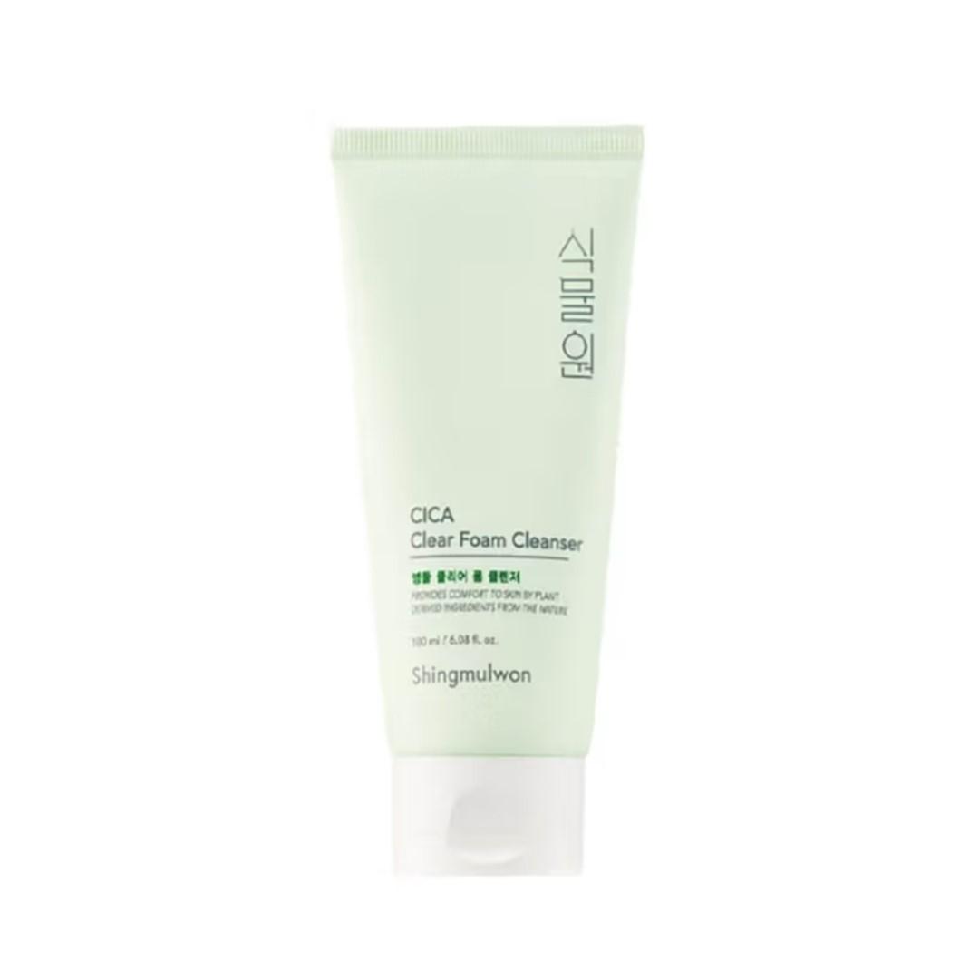 Shingmulwon Cica Clear Foam Cleanser 180ml/6.08 fl.oz.-Acne-Prone-Sensitive Skin