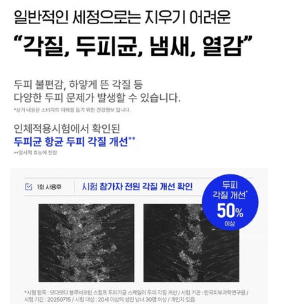 MODAMODA Blue Biotin Scalp Gagle Scaler 90ml-3 fl.oz.-Hair Loss-Antibacteria