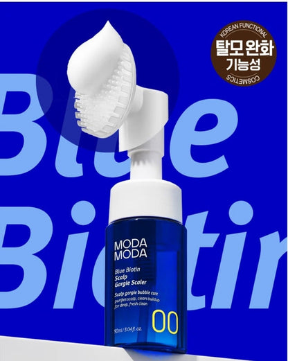 MODAMODA Blue Biotin Scalp Gagle Scaler 90ml-3 fl.oz.-Hair Loss-Antibacteria