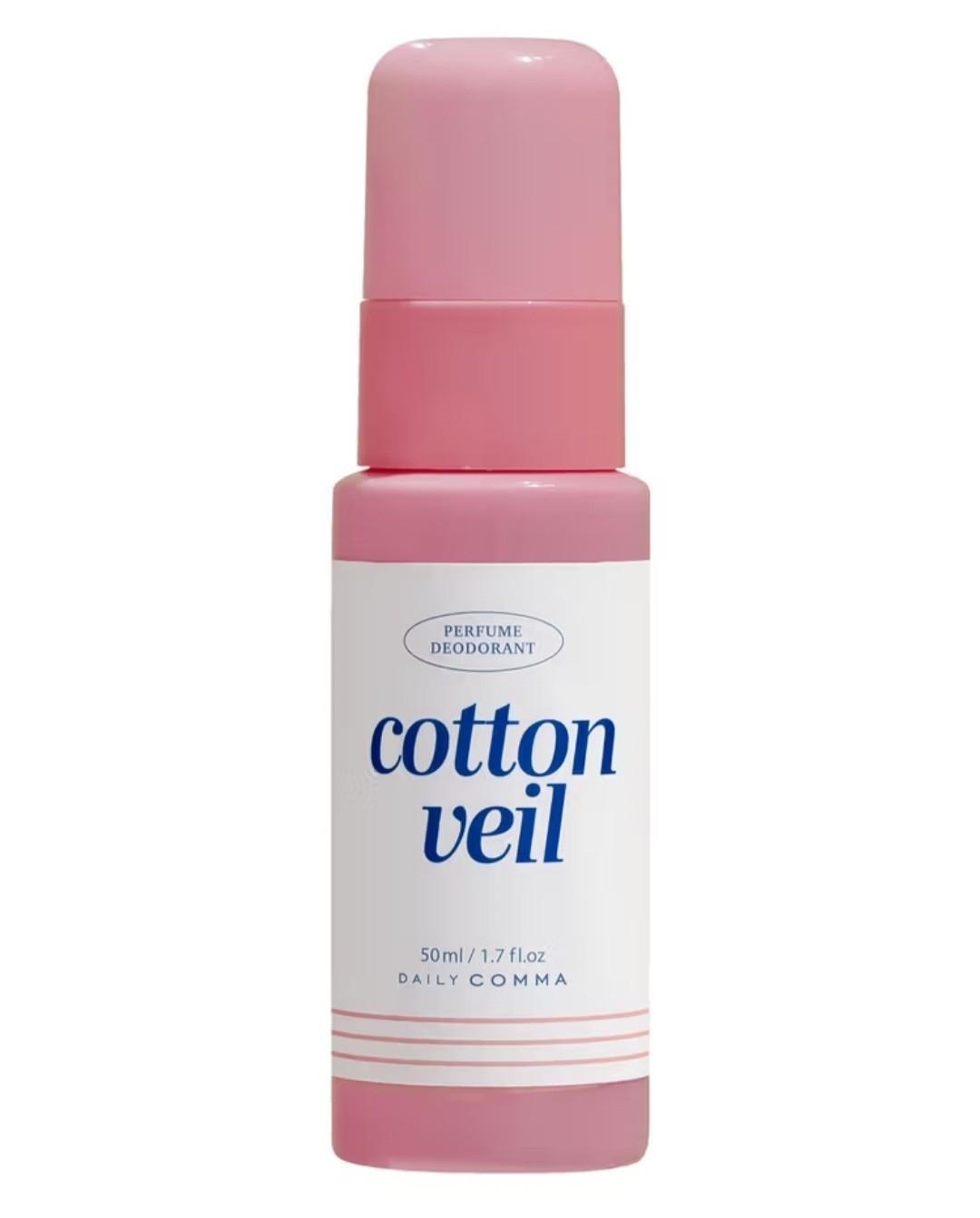 Daily Comma Perfume Deodorant Mist 50ml-Cotton Veil+Fresh Air-Cooling/Sweat Odor